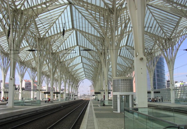 Lisboa_ Estacion Oriente_ Calatrava